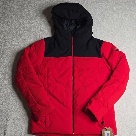 NWT Rossignol Men's Siz Ski Jacket Sports Red Sz Small - Picture 2 of 12